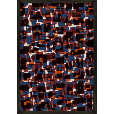 «Color Clash II» par Romina Gadler - Art mural encadré