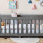 Lit simple avec garde-corps et porte pour enfants, gris-1455257491-1455257492