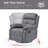 Small Swivel Rocker Recliner - For Adults , Small Spaces/Bedroom/Living Room-606339088