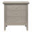 Chic Silver Champagne Nightstand