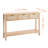 Bay Isle Home™ Rattan Console Table with 3 Storage Drawers Rattan Sliding Door-155923283