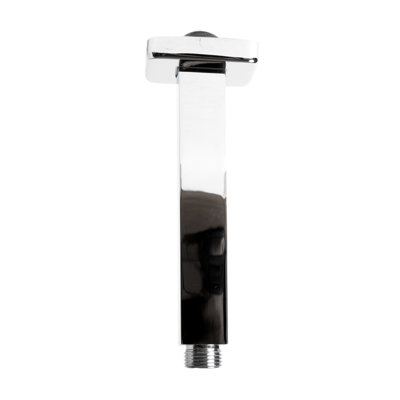 Black Matte 6" Square Ceiling Shower Arm