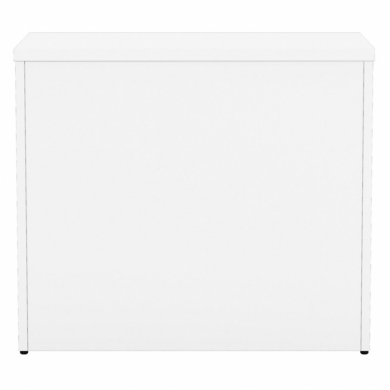 Armoire de rangement avec tiroirs et tablettes Bush C, Blanc
