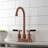 Kingston Brass Kaiser Two-Handle 2-Hole Deck Mount Bar Faucet-87538901