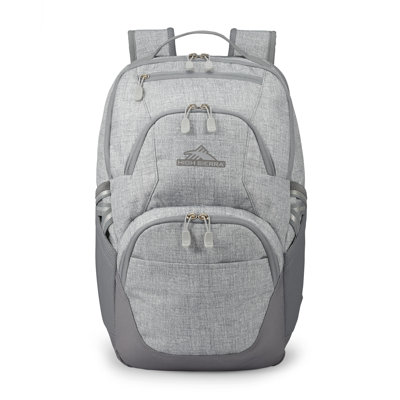  Swoop SG Backpack w/Laptop Pocket and Tablet Sleeve-Silver Heather