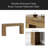 Wooden Entryway Table,Rustic Console Table,Sofa Table