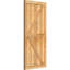 TimberCraft 5 3/8 "encadré avec panneaux n-lattes avec Z-Bar, cèdre rouge de l'Ouest-36420916-36420948