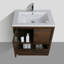 Ensemble de meuble-lavabo simple autoportant de 30 po Ninel