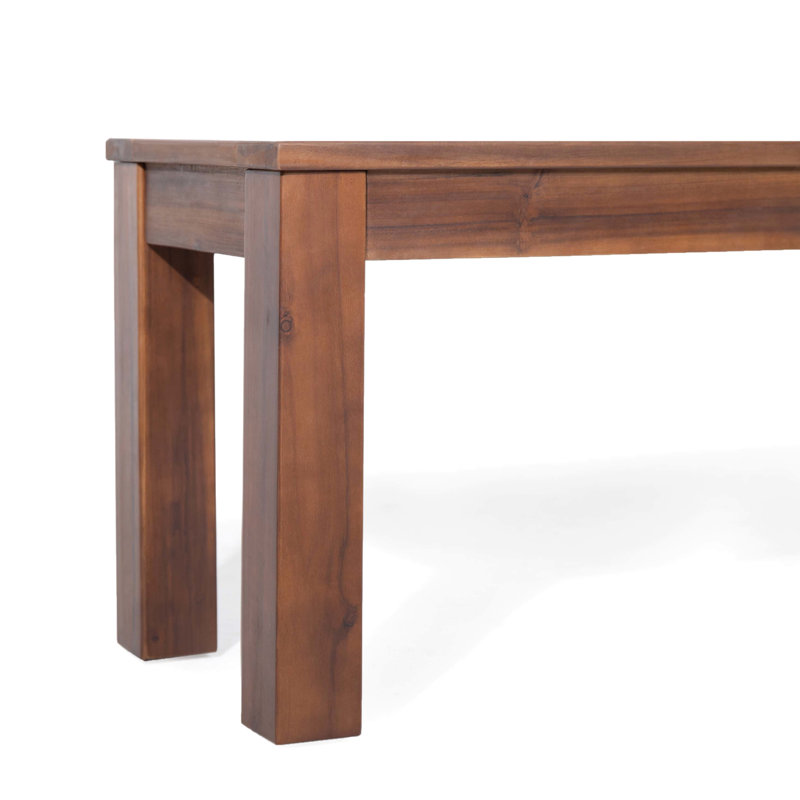 Banc 2 en bois rustique de 62,26 po - Style classique, style robuste