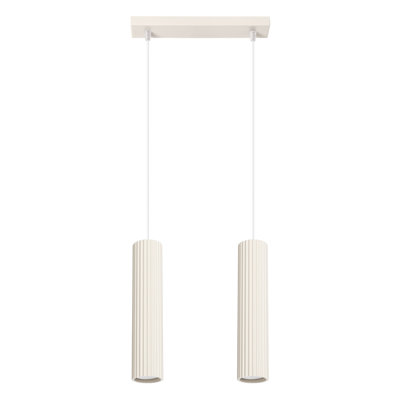 Bonina - Light Brushed Nickel Pendant