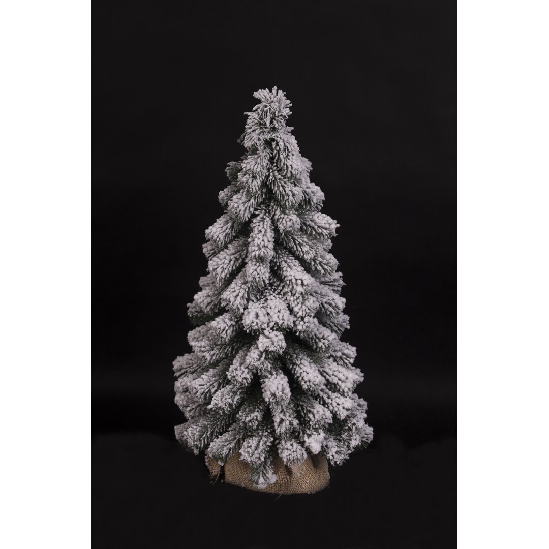 Schneebedeckter Weihnachtsbaum