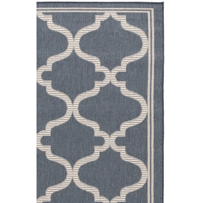 Tapis d'intérieur / extérieur à motif géométrique lavable à la machine MSR Cy