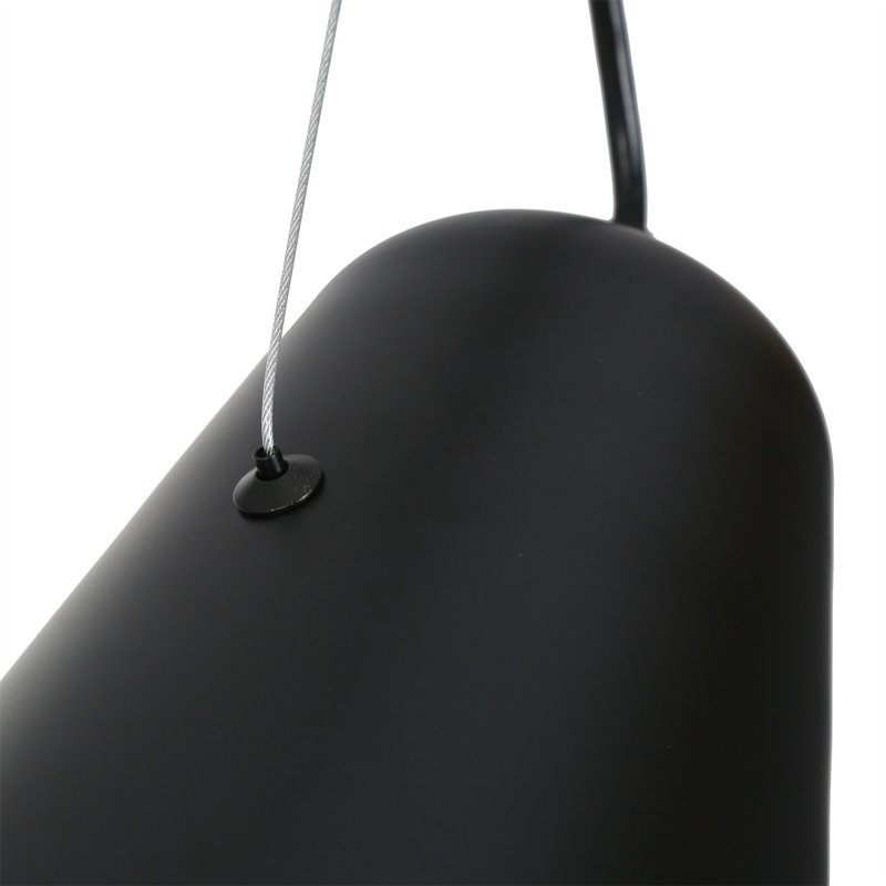 1-Light Black & Gold Bell Mini Pendant Light Track Kit for Dry Indoor