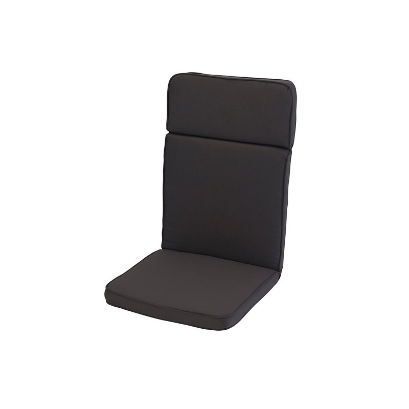 High Recliner Lounger Cushion, Charcoal Grey