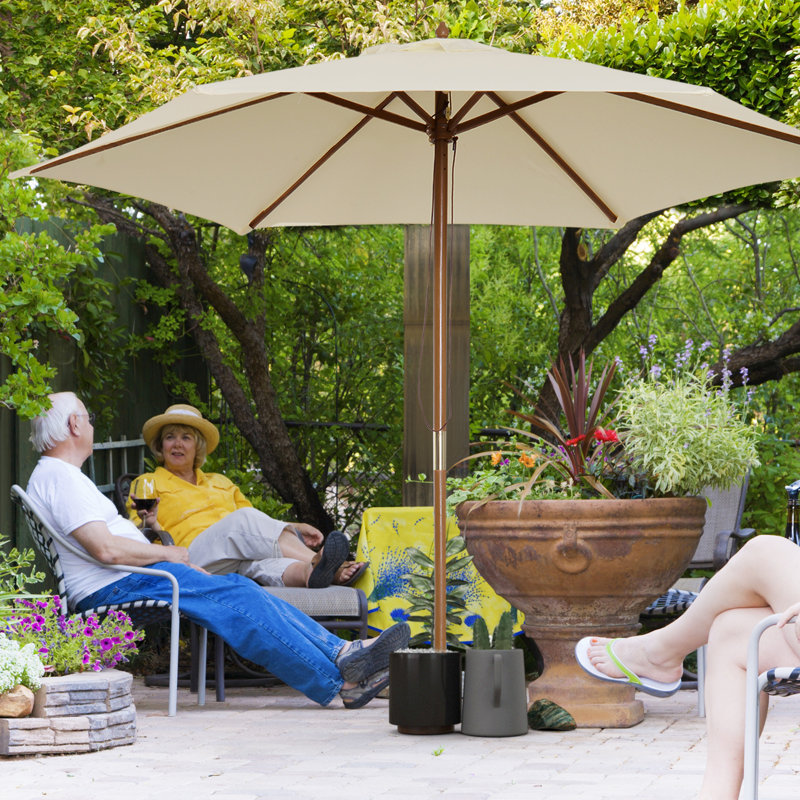 Kinser 250cm Market Parasol, Cream