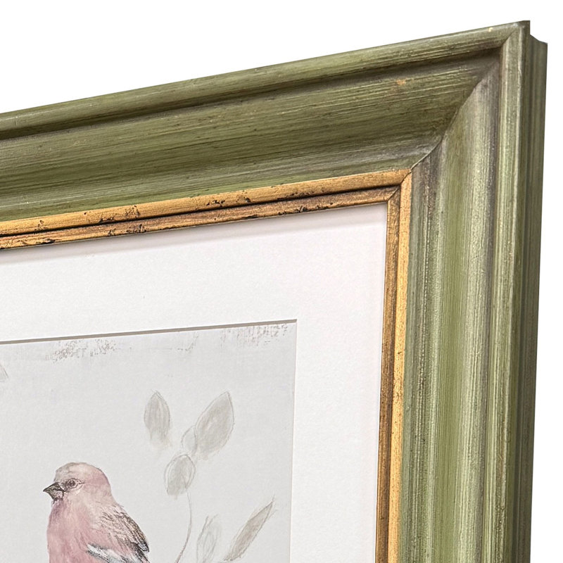 Oiseau, scène encadrée