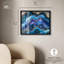 «Geode Galactic II», reproduction d'art par Geode Blue Art par Art Remedy-115136471-115136472