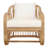 Maeva Rattan Accent Arm Chair