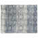 Koda Damask Area Rug in Blue