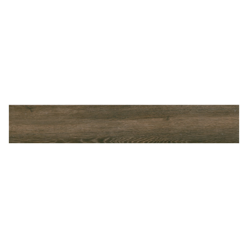Carrelage mural et de plancher en porcelaine mat 6 po x 36 po Camila, Noire