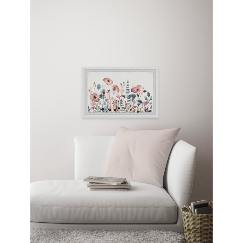 Lovely Flowers - Single Picture Frame Painting, 61cm H x 91cm W x 3.81cm D