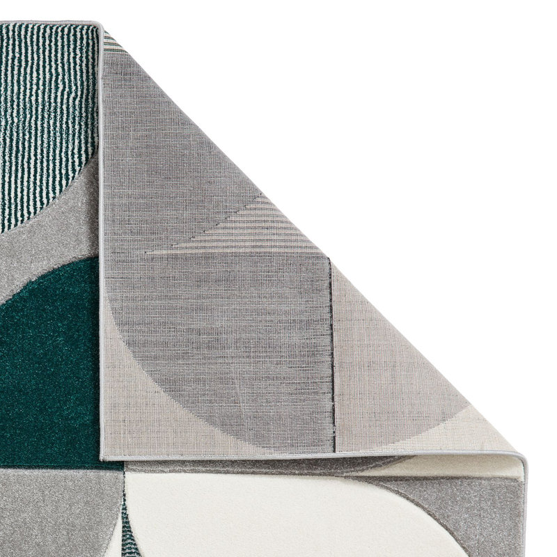 Matrix area rug Machine Woven Rectangle Grey, Rectangle 120 x 170cm