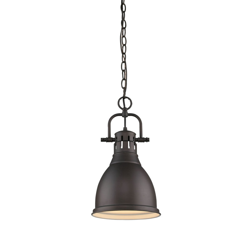Alethia 1 - Light Kitchen Island Pendant, Black, Chrome