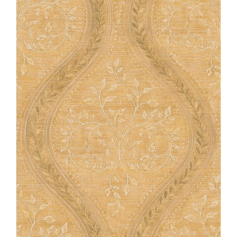  Papier peint Designs Sand Krishna Ogee, Sable