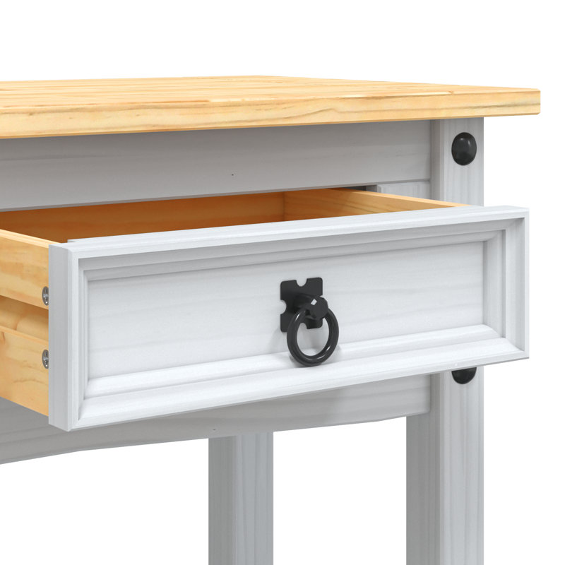 Angelia 90cm Solid Wood Console Table
