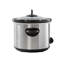 Crock-Pot 3 qt Silver Stoneware Slow Cooker
