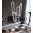 Modern Led Dimmable Chandelier 3-ring White