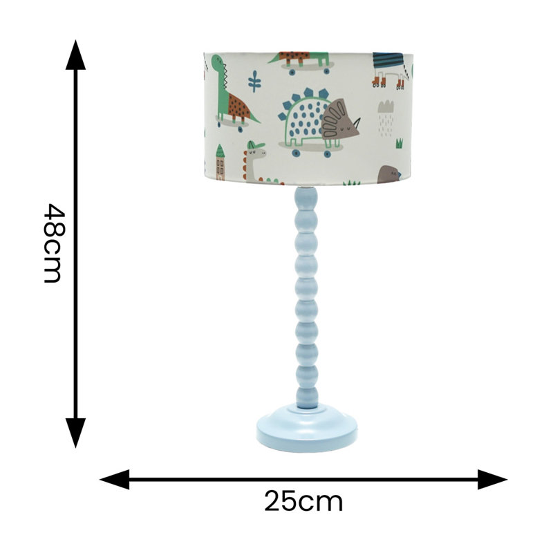 Linda Table Lamp, No, Blue