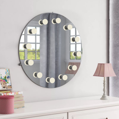 Henna Flat Wall Mirror