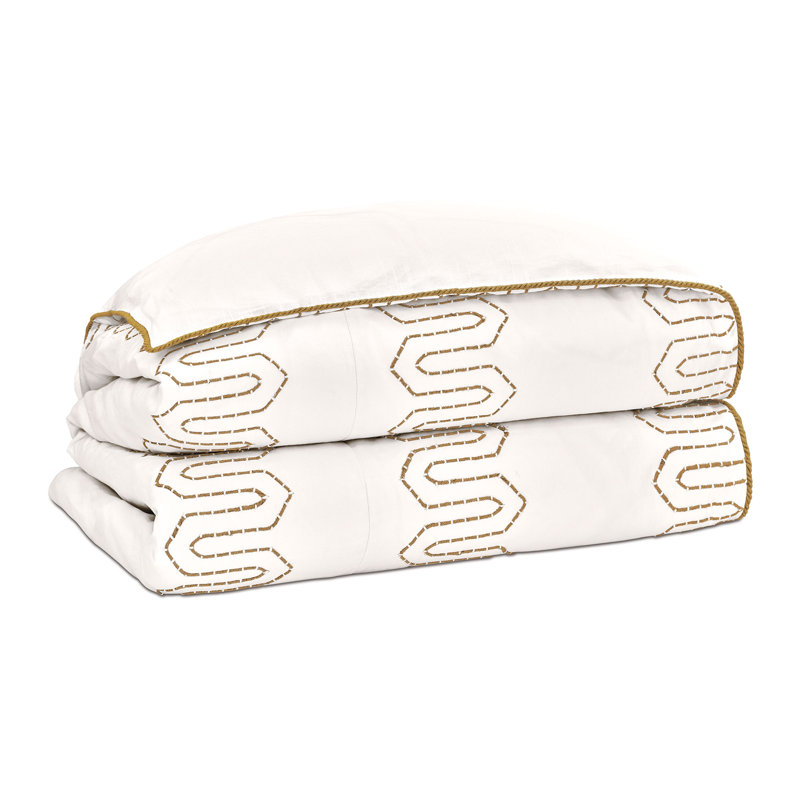 Ojai Hand Embroidered Comforter, King Comforter