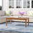 Ajuni Rectangular Aluminum Outdoor Coffee Table-1729794522