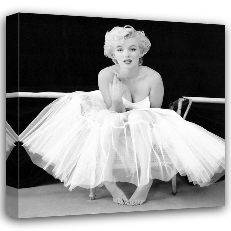 Marilyn Monroe, danseuse de ballet, H 15 po x l 15 po