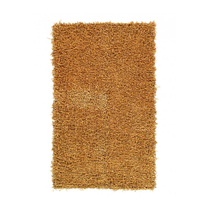 Leather Modern Rug 5'5"x 8'7"
