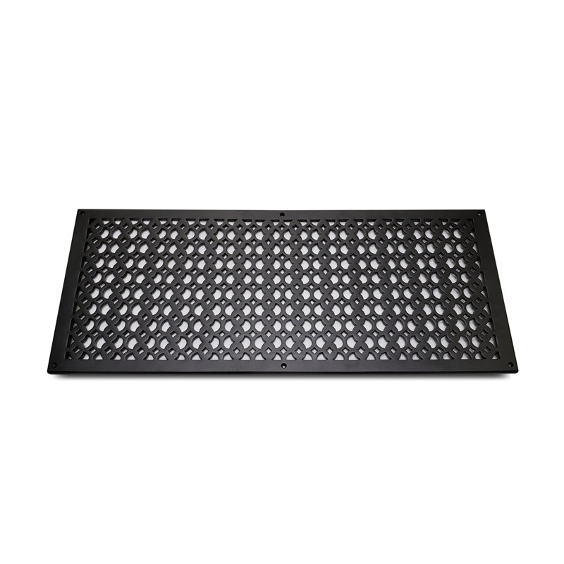 Grille murale en fonte d'aluminium