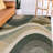 Caiomhe Washable Abstract Indoor Rug-87820534