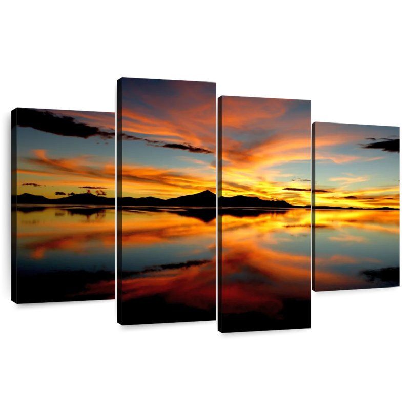 Alvord, coucher de soleil sur le lac Horizon, H 22 po x l 36 po