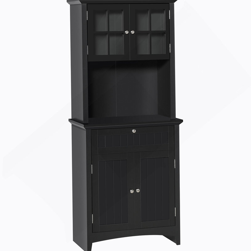 Garde-manger avec tablettes, portes et tiroirs