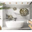 Murale Peel & Stick 3D Illusion - Diamants abstraits-1997073549