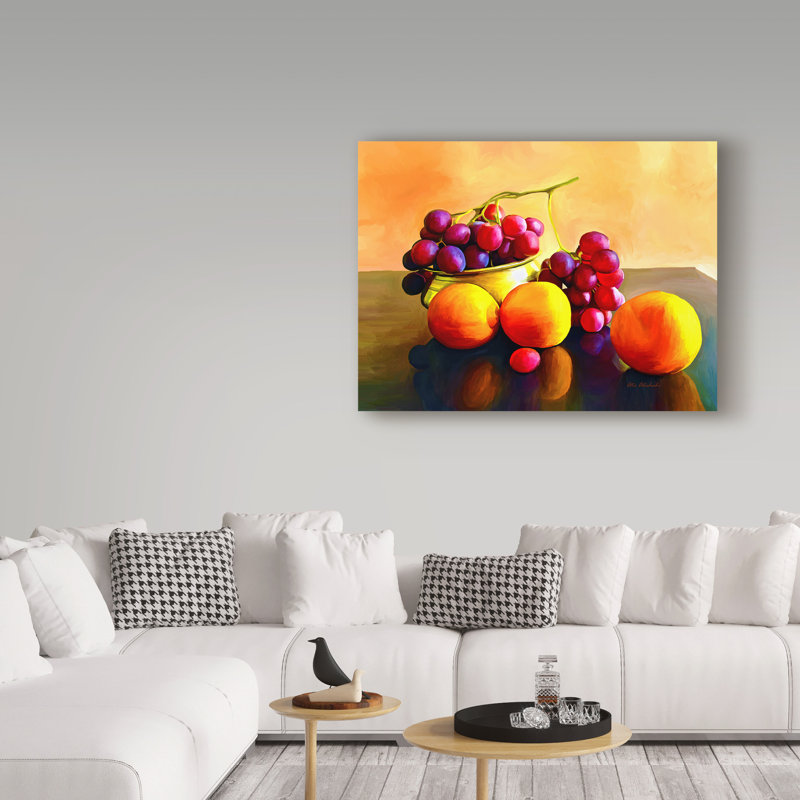 «Fruits» par Ata Alishahi - reproduction sur toile, H 18 po x l 24 po