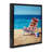Pig with Beach Cocktail Framed Floater Canvas Wall Art by Lucia Heffernan-366999816-366999818