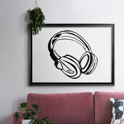 " Headphones Sketch "