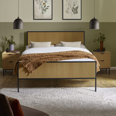 Savion Wooden Bed Frame