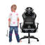 DIABLO CHAIRS Black Executive Chair with Wheels