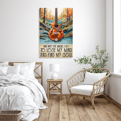 «Guitare et la musique sur toile»