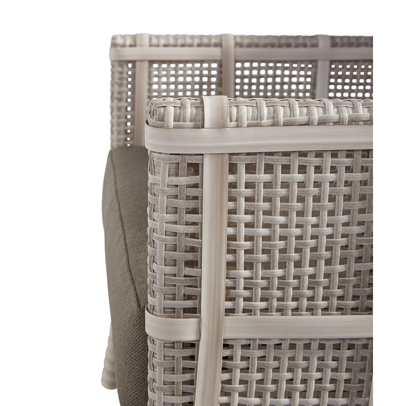 Chaise de patio avec coussins Abruscato Squaresville