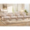 Chaise d'appoint rembourrée de 25,78 po de largeur Mid-Century avec coussin supplémentaire Cashel (ensemble de 4)